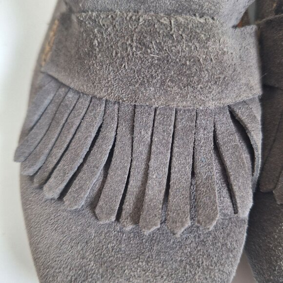 Born gray suede tassle womens flats size 8.5 - Picture 7 of 7